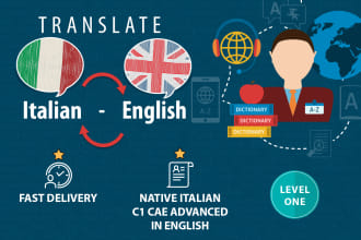 quickly translate 500 words italian to english