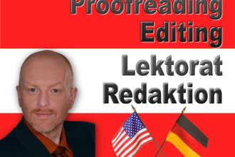 proofread, edit and rewrite your german text