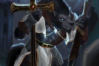 draw character illustration ,original and fanart for you