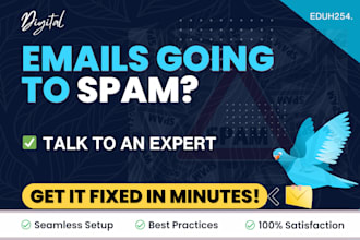 quickly fix and stop emails going to spam, wordpress, gmail, website