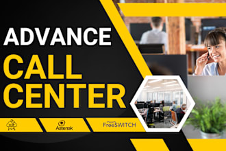 provide custom call center software solution on ovh and contabo vps