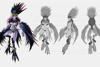 draw your character design