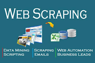 do web scraping for any websites