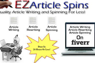 write a 500 word article on any topic for your website, blog or article submission in 24 hours