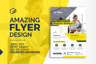 design flyer, bifold, trifold, postcard, brochure for you