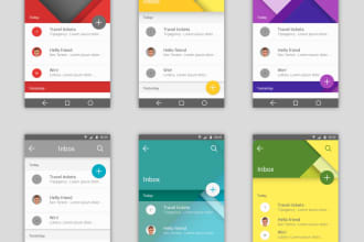 create or update android apps in java or kotlin