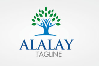 design awesome beautiful financial logo with express deliver