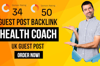 publish health coach article with UK guest post backlink for targeted SEO