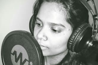 do professional female voice over for ads