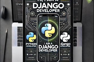 be your python django app developer