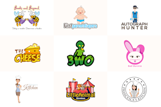 design character mascot logo