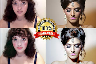 do model photo editing and retouching