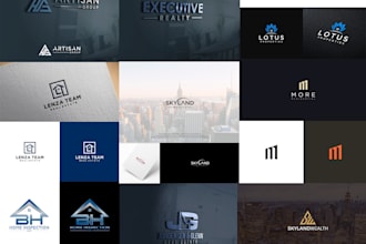 design a professional logo real estate