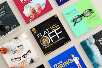 make professional social media banners