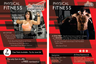 make designs of flyers, brochure, posters for every industry