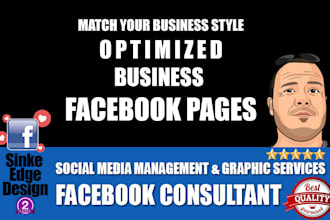 optmize and improve facebook business page