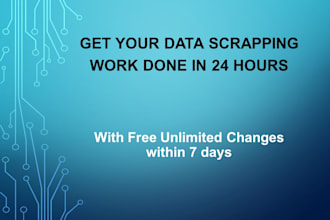 scrap the data from website