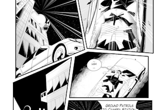 make manga page for you