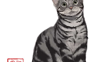 provide cat illustrations ready for use