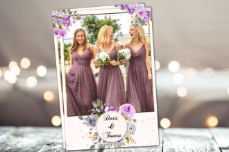design creative photo booth template