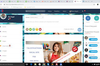 develop website in laravel