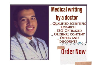 write medical and health articles as a doctor