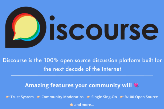install, configure and customize discourse community forum