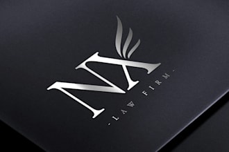 create catchy and sleek corporate brand logo design