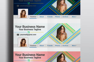 made facebook cover page, social media cover page for you