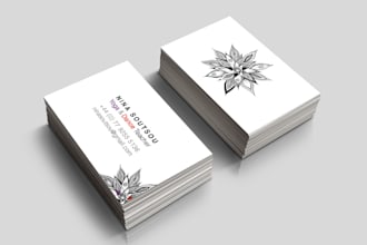 design professional business cards and stationary