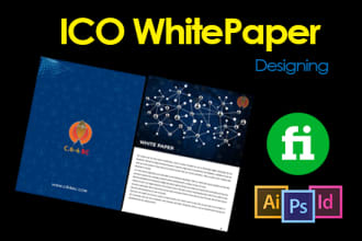 design ico, blockchain whitepaper for you