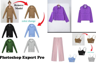 do cloth images edit, retouch, remove wrinkles on clothes