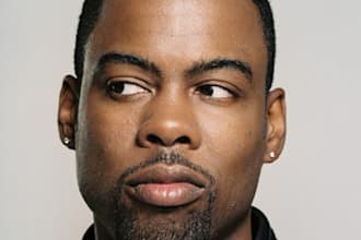 record a voiceover as comedian chris rock