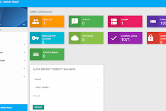 install vpn server with web admin panel