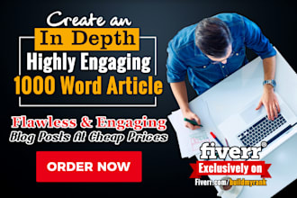 create an in depth highly engaging 1000 word article