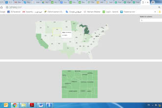 make a clear beautiful gis map for any part of the world