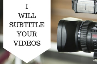 create subtitles for your video in portuguese or english