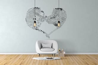 design unique wall sticker