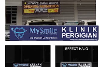 design signage or signboard, billboard banner, yard sign, sandwich board