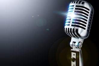 record a GREAT male voiceover up to 2 minutes