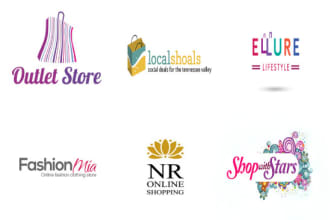 design amazon ebay etsy shopify online store logo