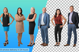 remove background from portrait or group photo