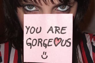 write your ad on a Post It note and stick it between my eyes