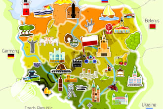 do a map of your city or park