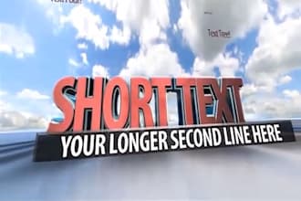 create a commercial style brand video