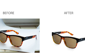 retouch, enhance the pictures for ecommerce