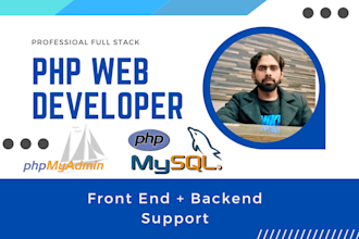 build custom business or ecommerce website PHP, javascript, laravel