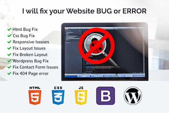 fix wordpress theme html css responsive layout bug