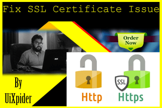 fix ssl, secure https