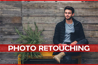 do photoshop photo retouching and image enhancement